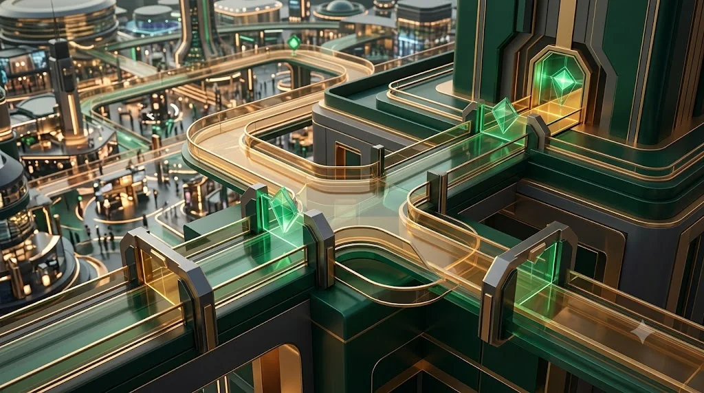 Strategic AI governance architecture creating competitive advantage